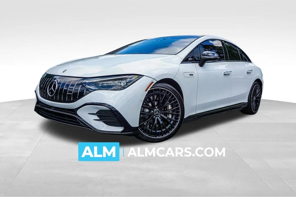 White 2023 Mercedes-Benz AMG EQE for sale in Marietta, GA