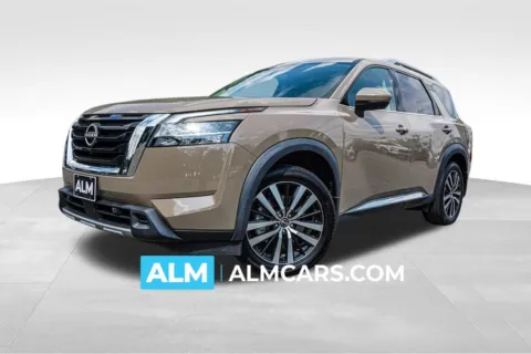 Beige 2023 Nissan Pathfinder Platinum for sale in Marietta, GA