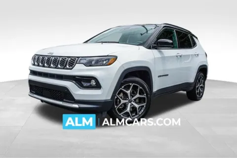White 2025 Jeep Compass Limited for sale in Marietta, GA