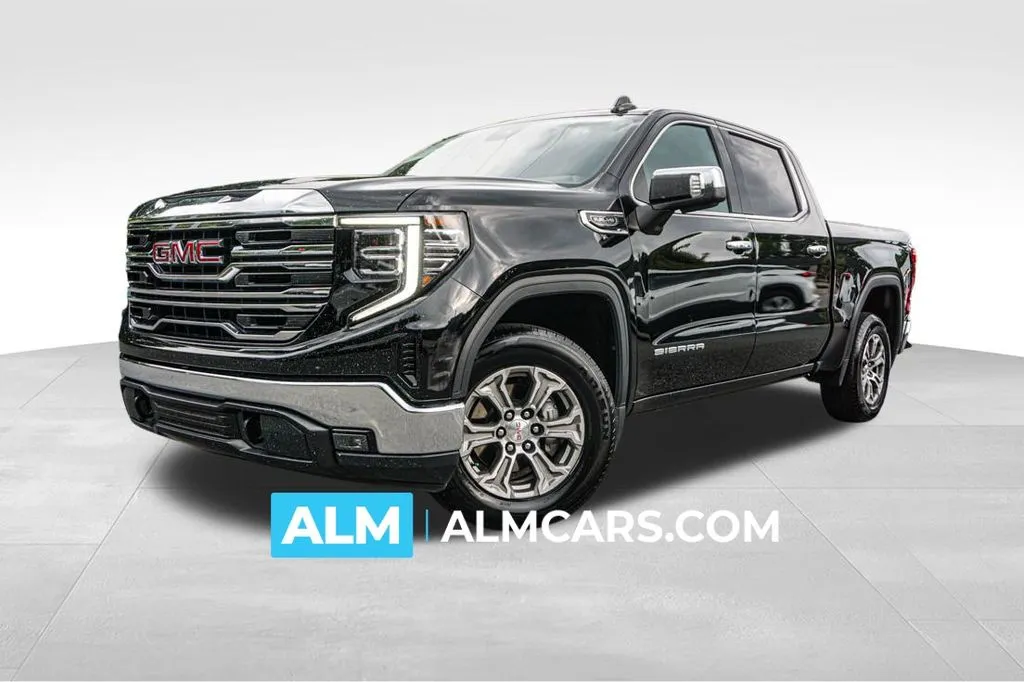 Black 2025 GMC Sierra 1500 SLT for sale in Marietta, GA