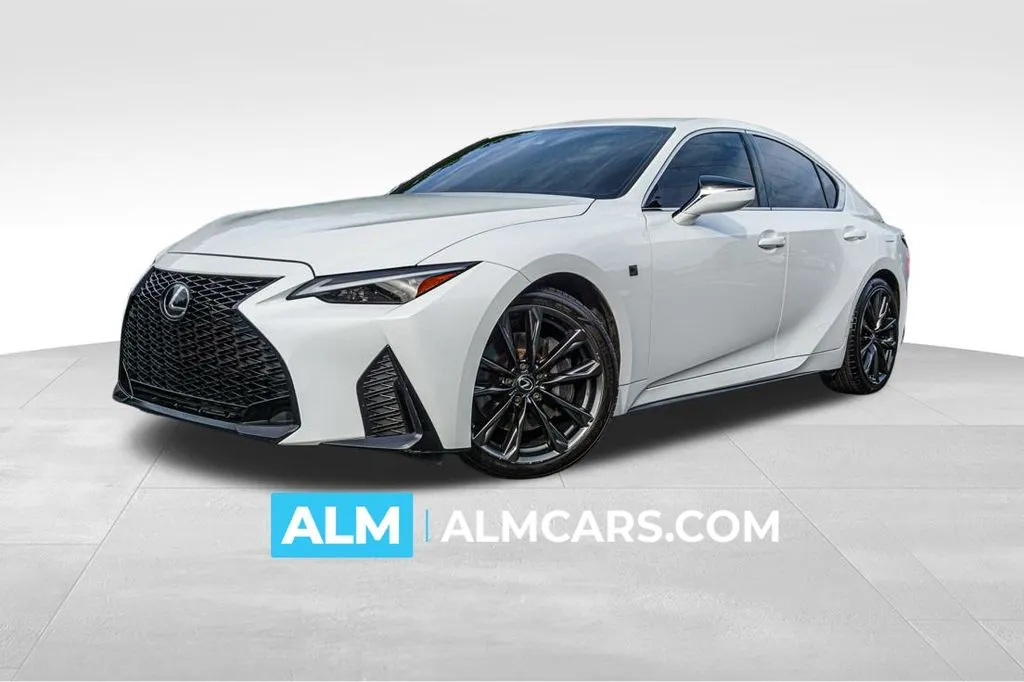 White 2024 Lexus IS 350 F SPORT Design for sale in Marietta, GA
