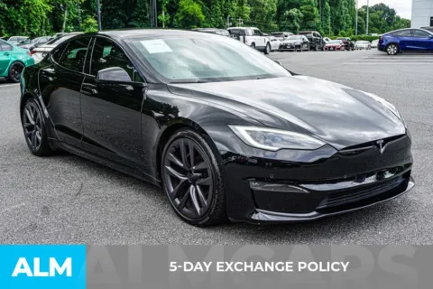 Another view of 2022 Tesla Model S Plaid for sale in Marietta, GA at ALM Marietta
