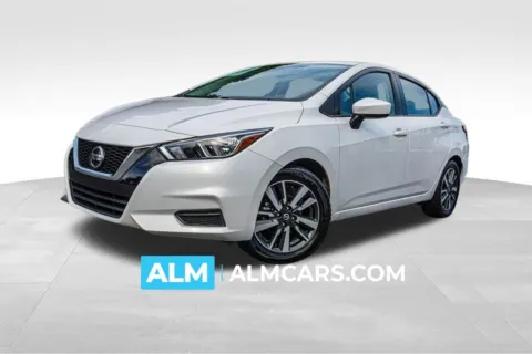 White 2022 Nissan Versa 1.6 SV for sale in Marietta, GA