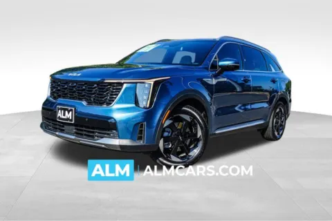 Blue 2025 Kia Sorento Hybrid SX Prestige for sale in Marietta, GA