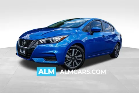 Blue 2022 Nissan Versa 1.6 SV for sale in Marietta, GA
