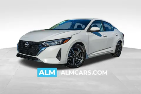 White 2024 Nissan Sentra SV for sale in Marietta, GA
