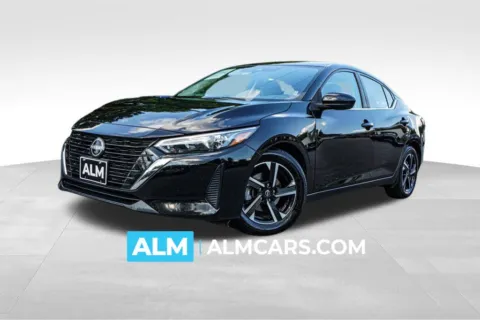 Black 2024 Nissan Sentra SV for sale in Marietta, GA