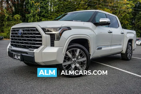White 2023 Toyota Tundra Hybrid Capstone for sale in Marietta, GA