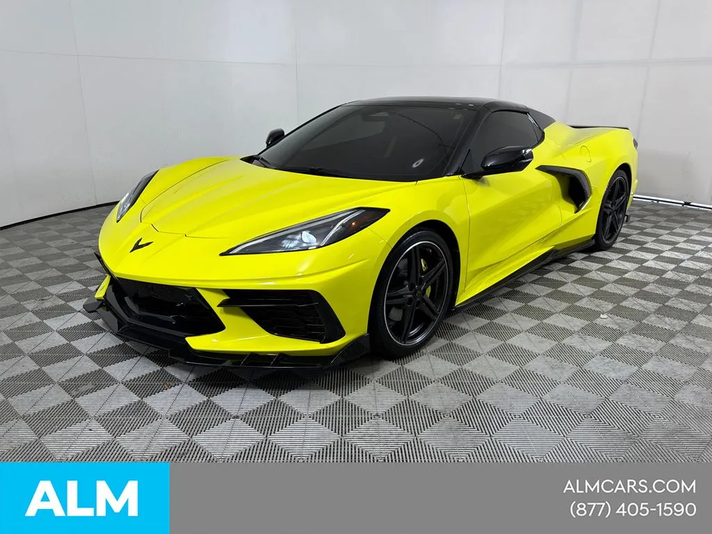 Yellow 2024 Chevrolet Corvette Stingray for sale in Morrow, GA