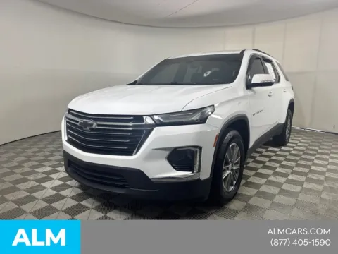 White 2023 Chevrolet Traverse LT for sale in Morrow, GA