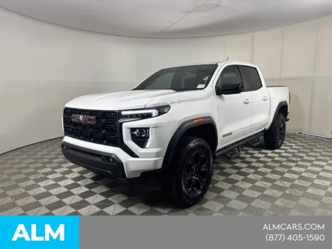 White 2024 GMC Canyon Elevation for sale in Morrow, GA