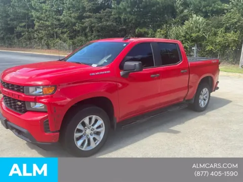 Red 2021 Chevrolet Silverado 1500 Custom for sale in Morrow, GA