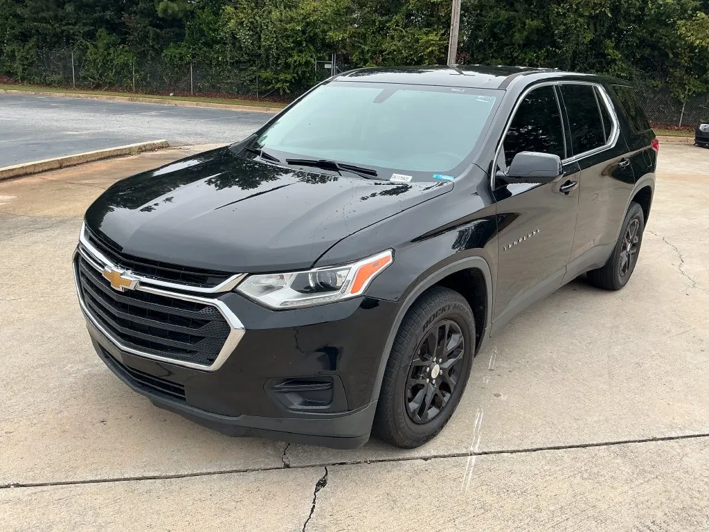 Black 2019 Chevrolet Traverse LS for sale in Morrow, GA