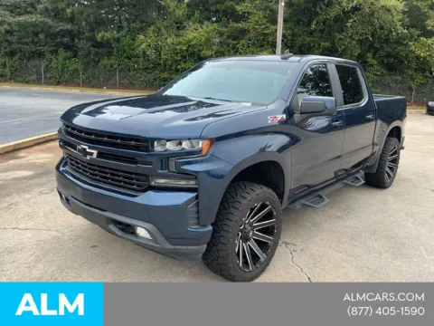 Blue 2020 Chevrolet Silverado 1500 RST for sale in Morrow, GA
