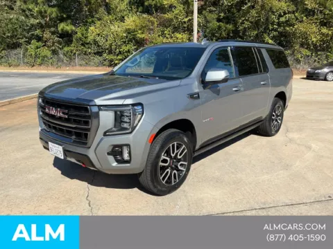 Gray 2023 GMC Yukon XL AT4 for sale in Morrow, GA