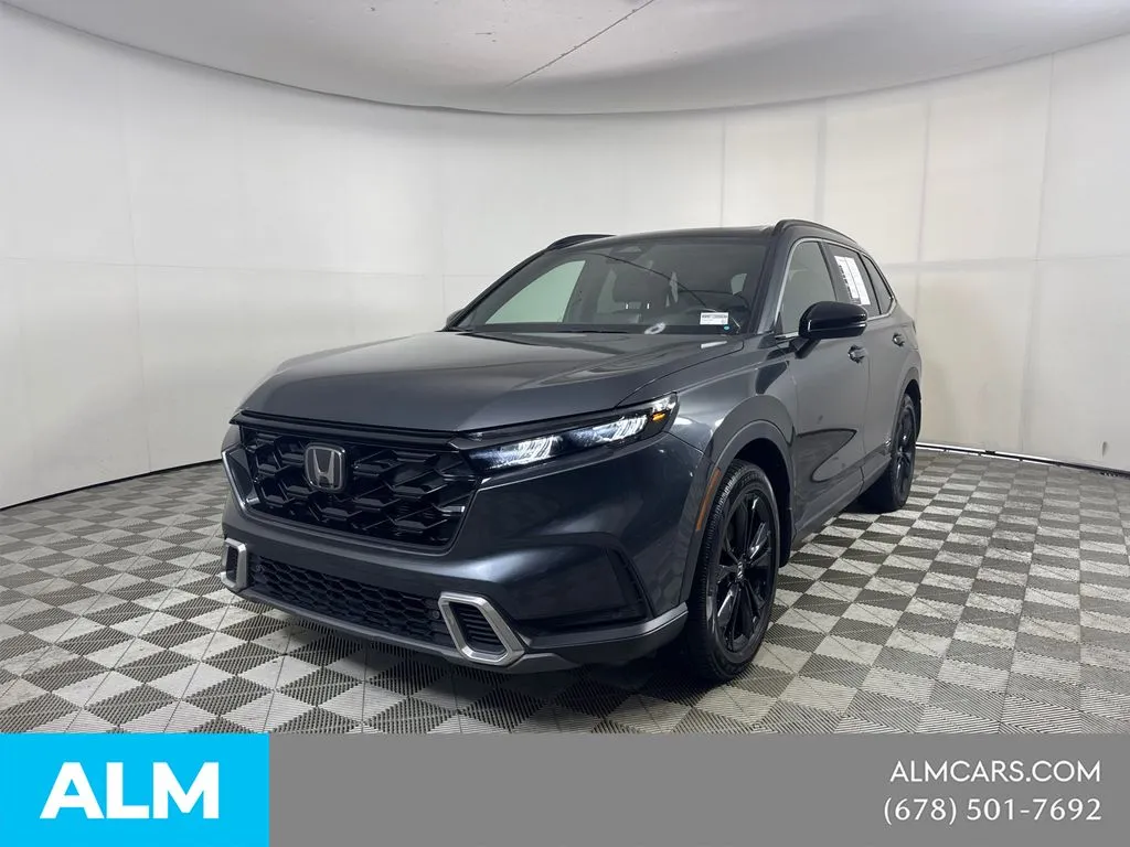 Silver 2023 Honda CR-V Hybrid Sport Touring for sale in Morrow, GA