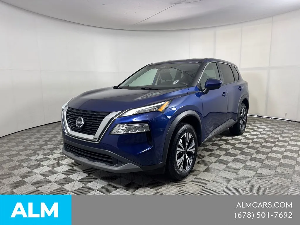 Blue 2023 Nissan Rogue SV for sale in Morrow, GA