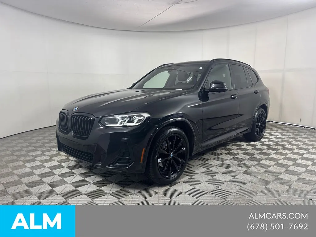 Black 2022 BMW X3 sDrive30i for sale in Morrow, GA