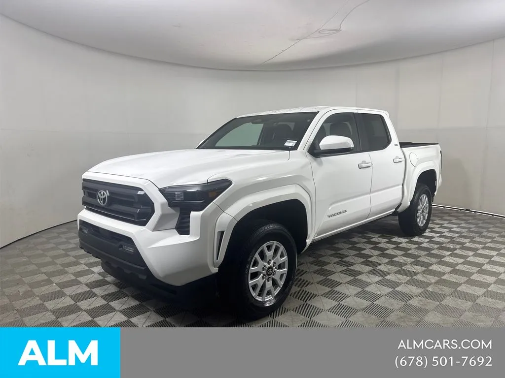 White 2024 Toyota Tacoma SR5 for sale in Morrow, GA