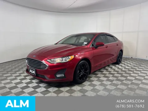 Red 2020 Ford Fusion SE for sale in Morrow, GA