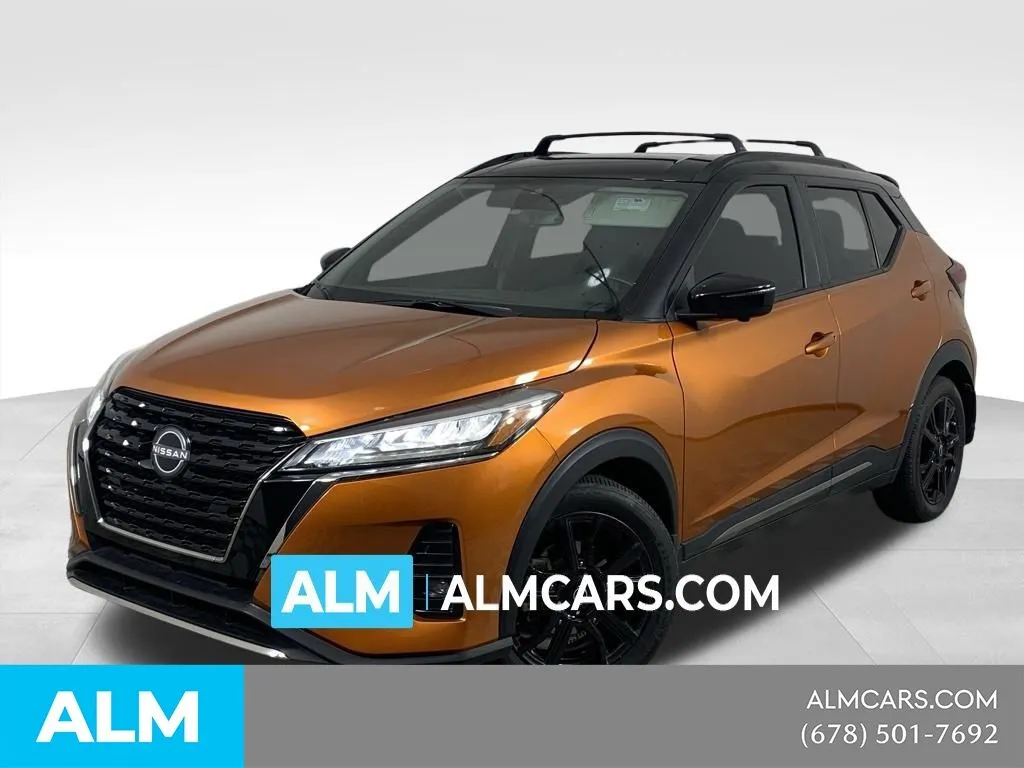 Orange 2022 Nissan Kicks SR for sale in Morrow, GA