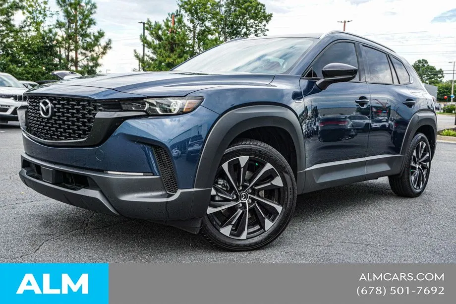 Blue 2025 Mazda CX-50 Hybrid Premium Plus for sale in Morrow, GA