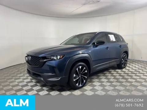 Blue 2025 Mazda CX-50 Hybrid Premium Plus for sale in Morrow, GA