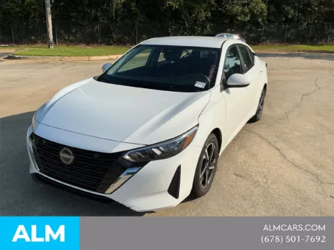 White 2024 Nissan Sentra SV for sale in Morrow, GA