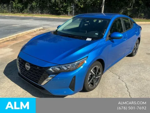 Blue 2024 Nissan Sentra SV for sale in Morrow, GA