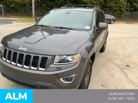 Gray 2015 Jeep Grand Cherokee Laredo for sale in Morrow, GA