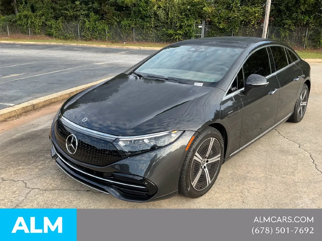 Gray 2022 Mercedes-Benz EQS 450 for sale in Morrow, GA