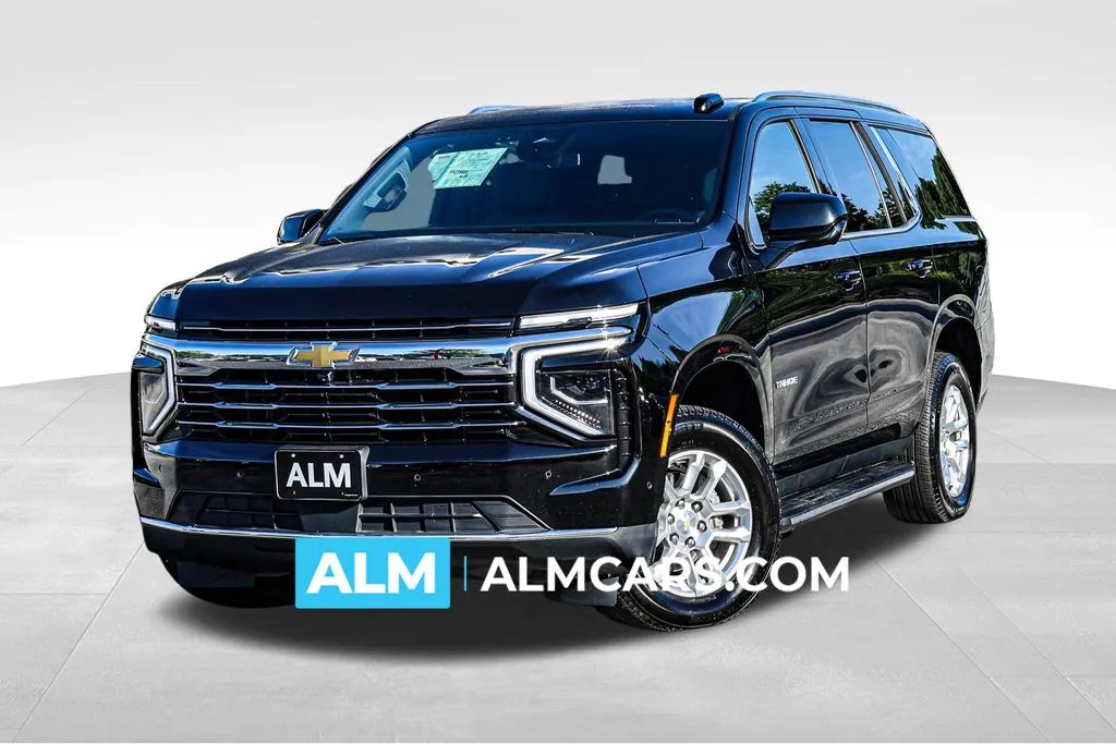 Black 2025 Chevrolet Tahoe LT for sale in Newnan, GA