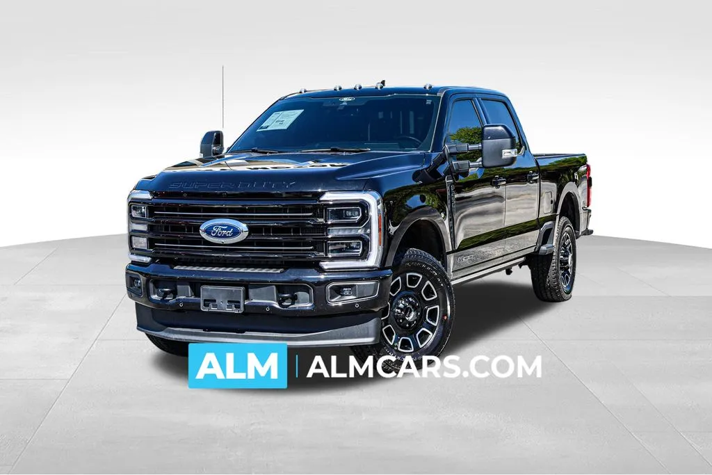 Black 2025 Ford F-250SD Platinum for sale in Newnan, GA