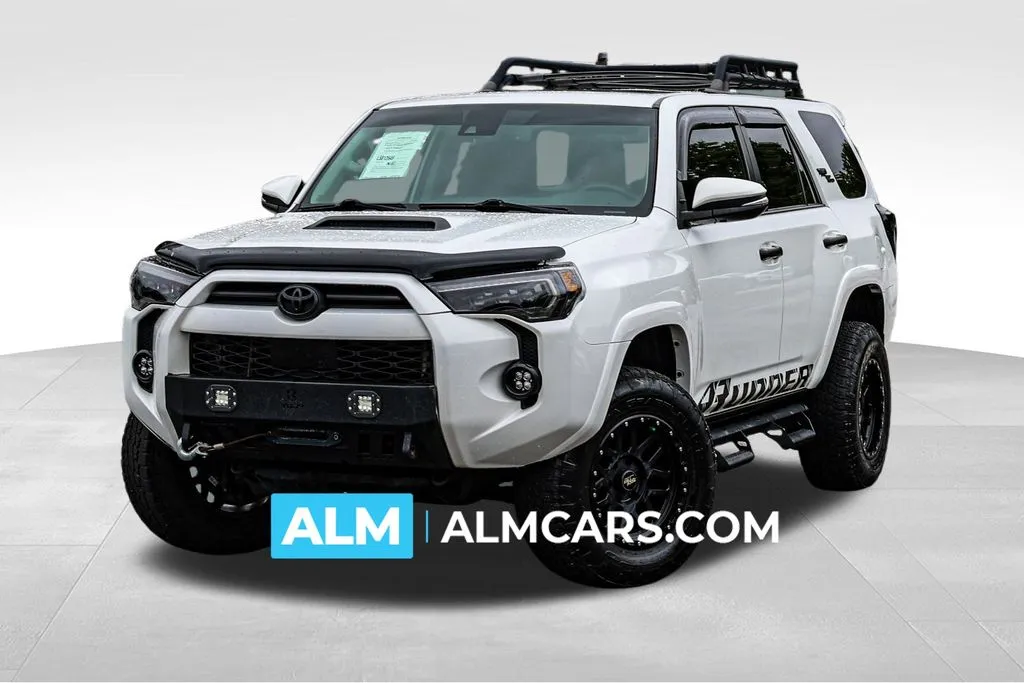 White 2020 Toyota 4Runner TRD Off-Road Premium for sale in Newnan, GA