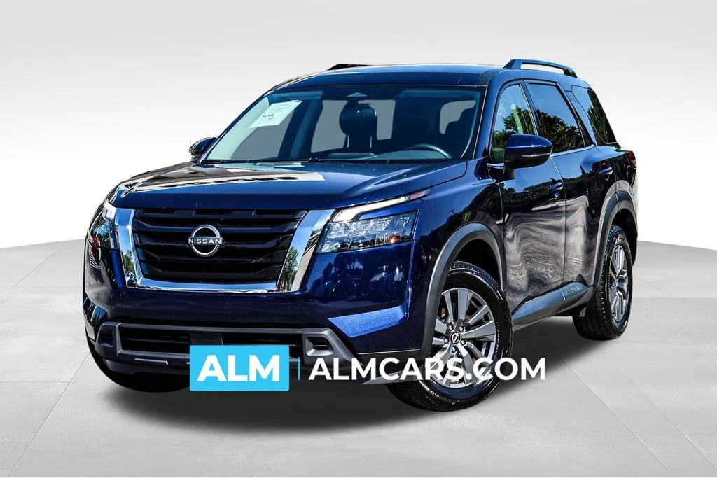 Blue 2025 Nissan Pathfinder SV for sale in Newnan, GA