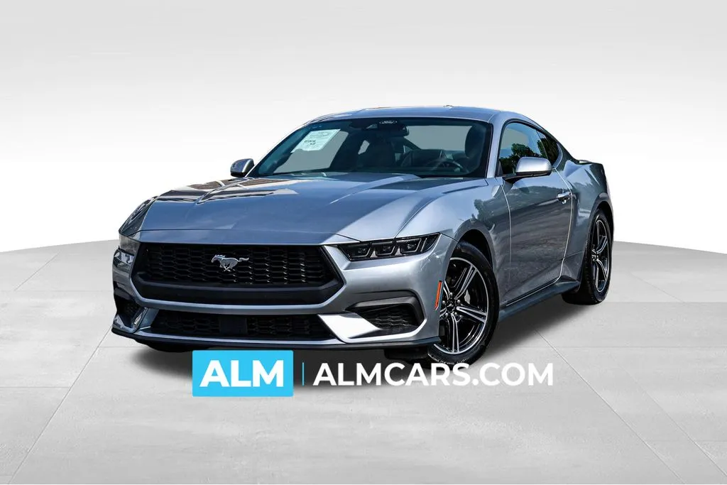 Silver 2025 Ford Mustang EcoBoost Premium for sale in Newnan, GA