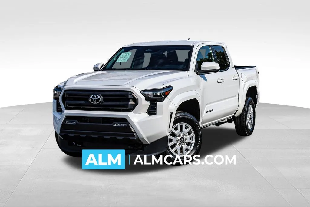 White 2024 Toyota Tacoma SR5 for sale in Newnan, GA