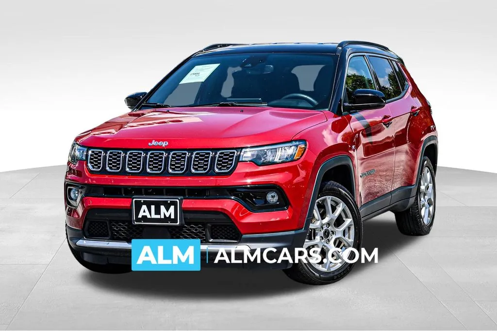 Red 2025 Jeep Compass Limited for sale in Newnan, GA