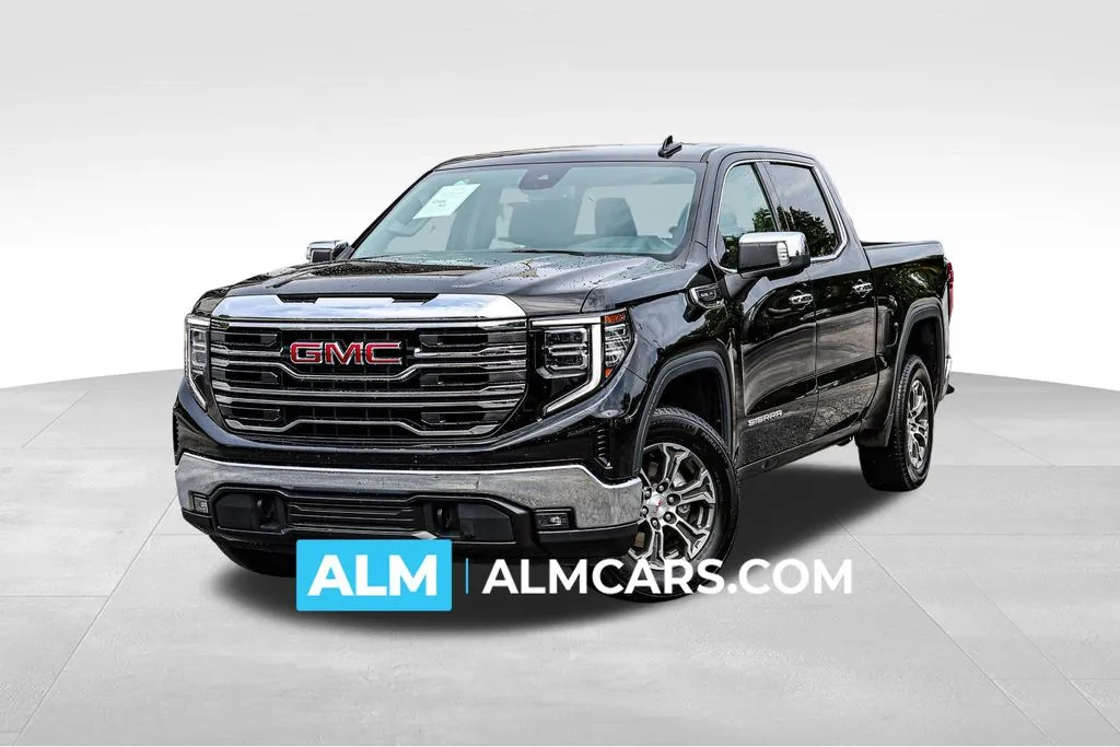Black 2025 GMC Sierra 1500 SLT for sale in Newnan, GA