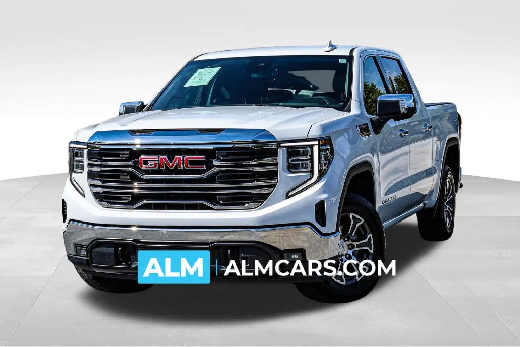 White 2025 GMC Sierra 1500 SLT for sale in Newnan, GA