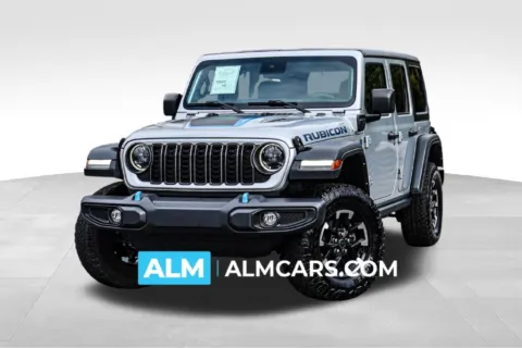 Silver 2024 Jeep Wrangler Rubicon 4xe for sale in Newnan, GA
