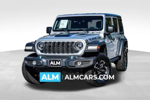 Silver 2024 Jeep Wrangler Rubicon 4xe for sale in Newnan, GA