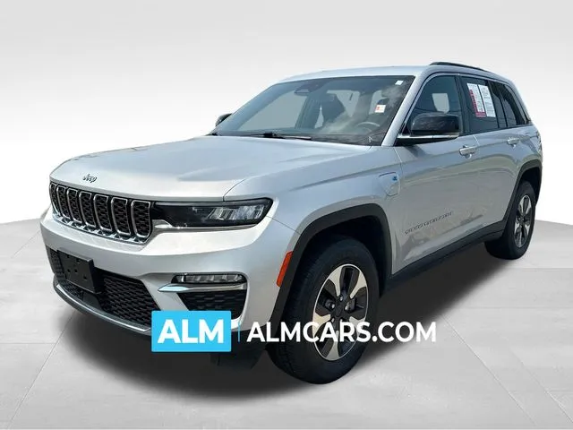 Silver 2024 Jeep Grand Cherokee 4xe for sale in Perry, GA