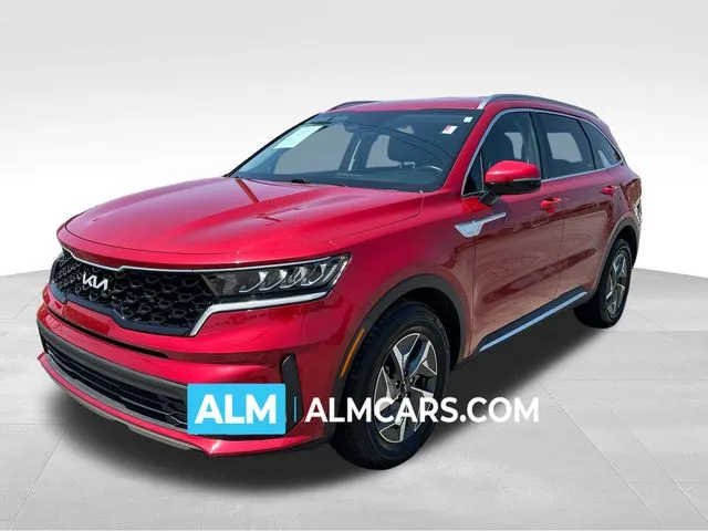 Red 2022 Kia Sorento Hybrid S for sale in Perry, GA