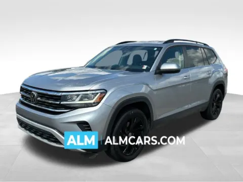 Silver 2023 Volkswagen Atlas 3.6L V6 SE w/Technology for sale in Perry, GA