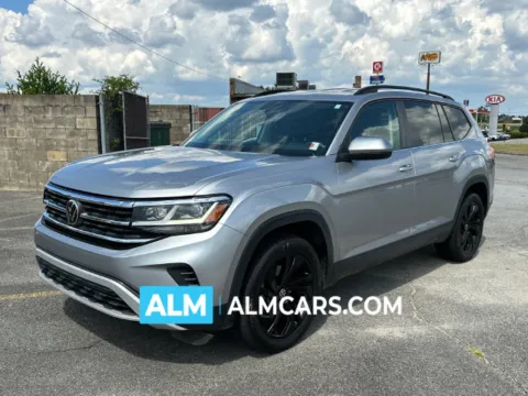 Silver 2023 Volkswagen Atlas 3.6L V6 SE w/Technology for sale in Perry, GA