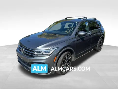 Gray 2022 Volkswagen Tiguan 2.0T SEL R-Line for sale in Perry, GA