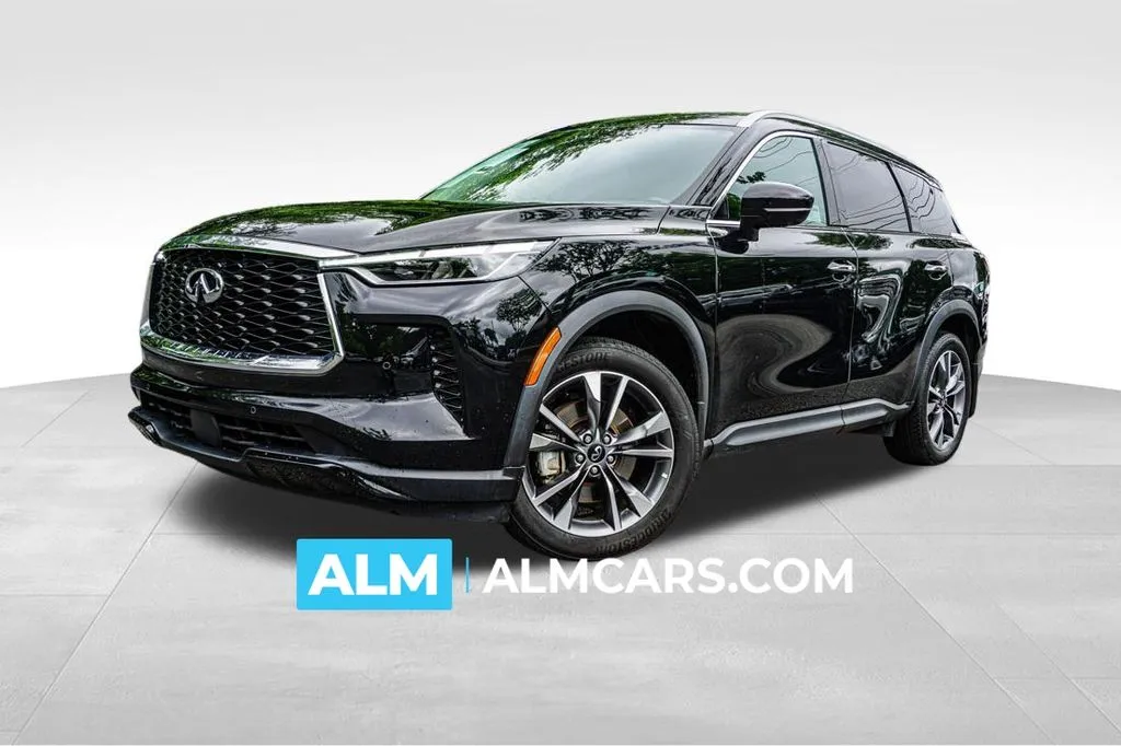 Black 2024 INFINITI QX60 LUXE for sale in Roswell, GA
