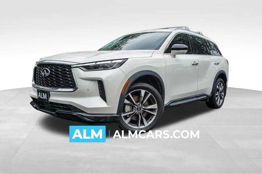 White 2024 INFINITI QX60 LUXE for sale in Roswell, GA