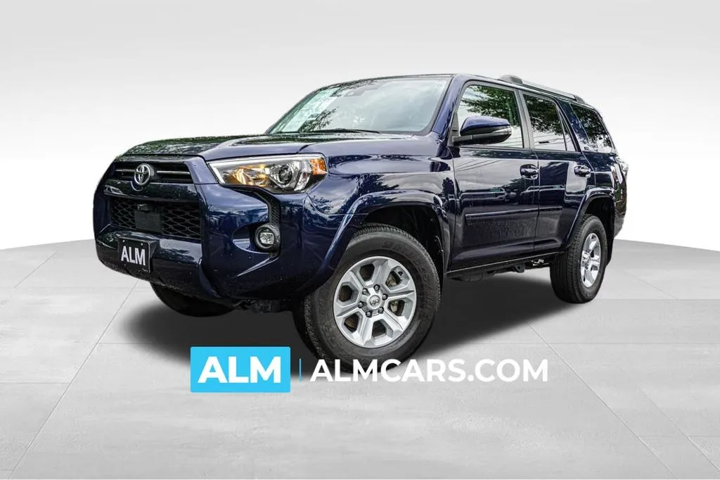 Blue 2023 Toyota 4Runner SR5 Premium for sale in Roswell, GA